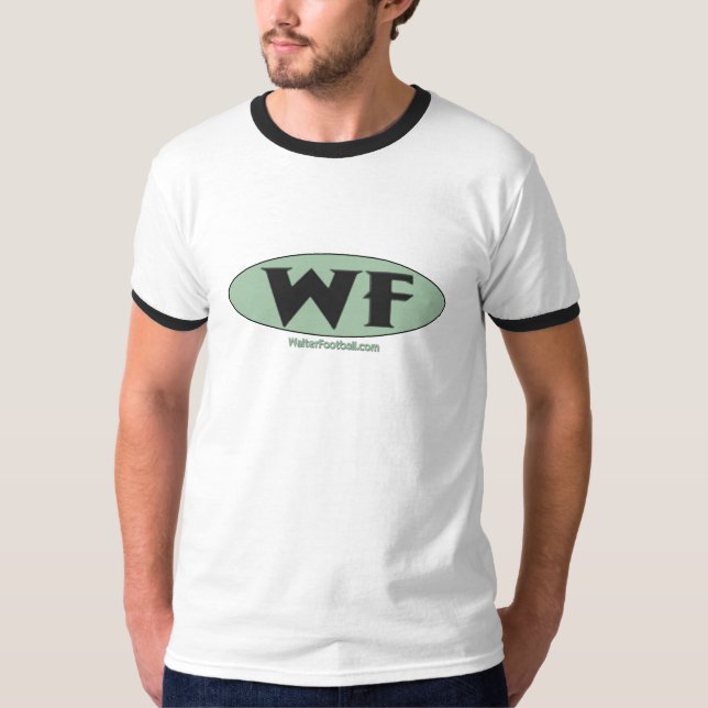 Officiell WalterFootball.com Ringed T-tröja T Shirt (Framsida)
