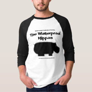 Officiell Waterproof flodhästlångärmadskjorta Tee Shirt