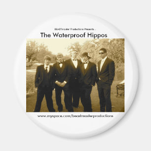 Officiell Waterproof flodhästmagnet Magnet