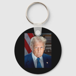 Officiell White House Porträtt Donald J Trump 2025 Nyckelring