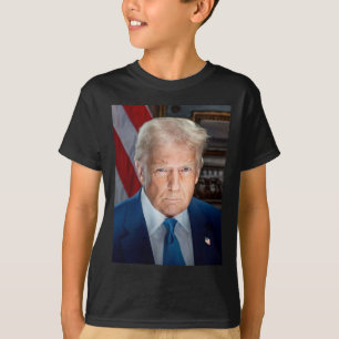 Officiell White House Porträtt Donald J Trump 2025 T Shirt