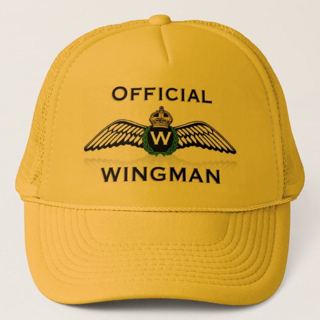 Officiell Wingmanhatt Truckerkeps (Framsida)
