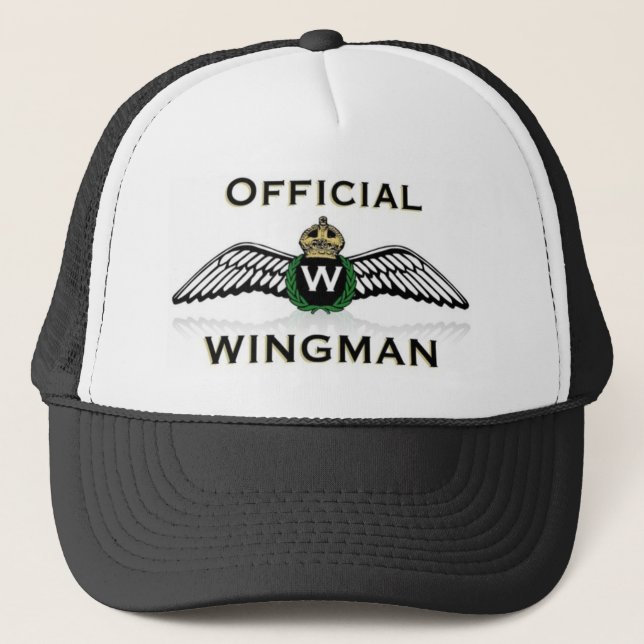 Officiell Wingmanhatt Truckerkeps (Framsida)
