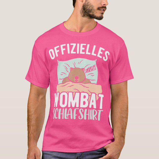 Officiell Wombat Sviloläge Wombat T Shirt (Framsida)