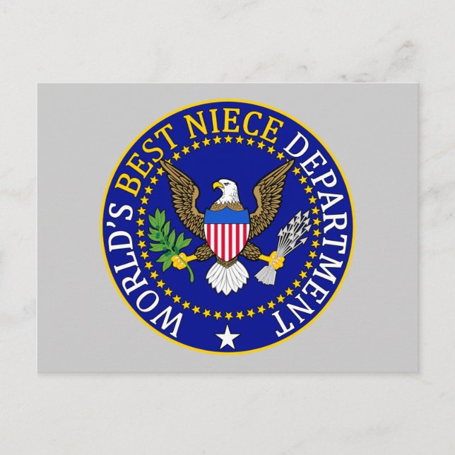 Officiell World's Best Niece Vykort (Framsida)