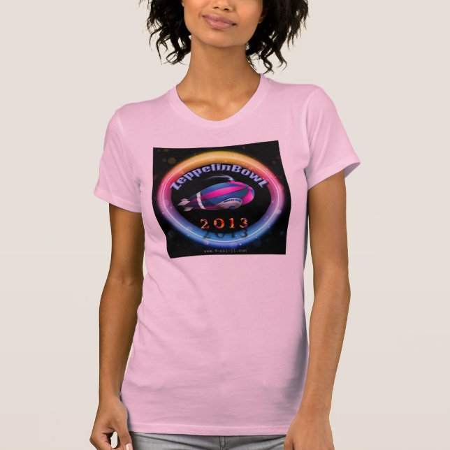 Officiell ZeppelinBowl samlare 2013 T Tee Shirt (Framsida)