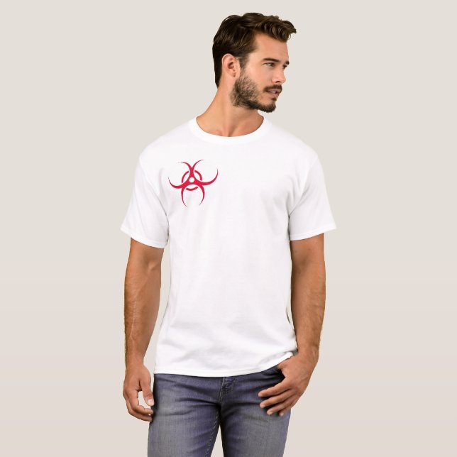 Officiell Zombie Outbroke Response Team T-shirt (Hel framsida)