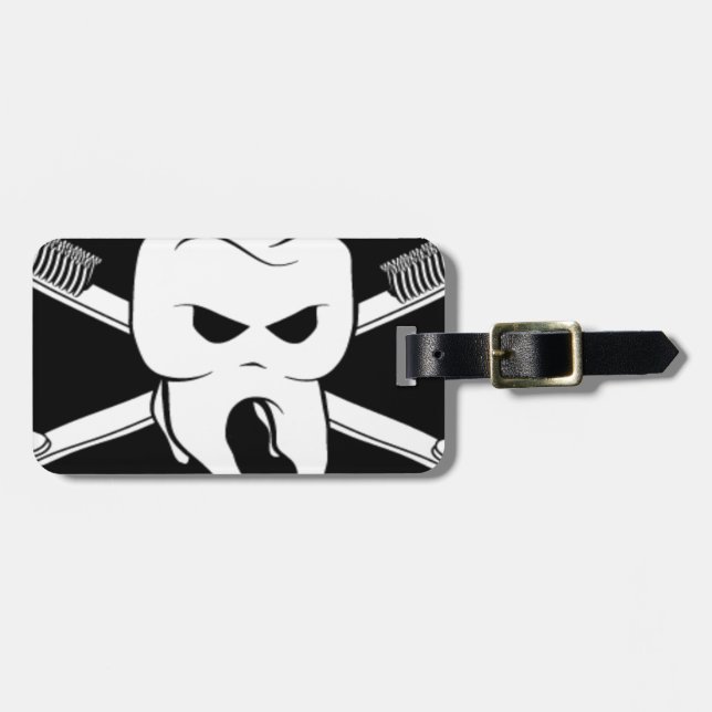 Officiella Amarillo Dentites Bagagebricka (Horisontell Framsida)