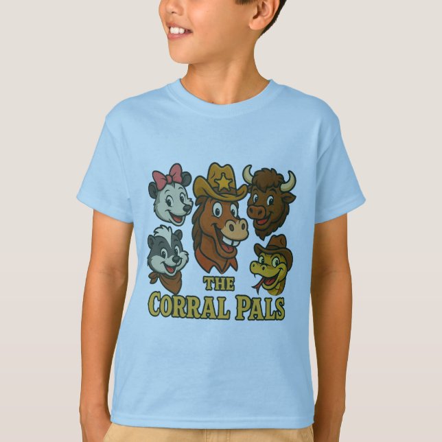 Officiella Corral Pals  T Shirt (Framsida)