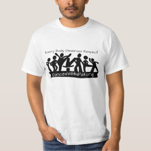 Officiella danser med den feta dansskjortan tee