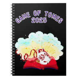 Officiella Game of Tomes 2025 Anteckningsbok