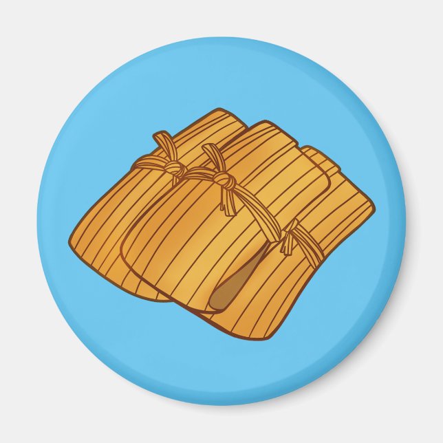 Officiella mexikanska Tamales Season Magnet (Framsidan)