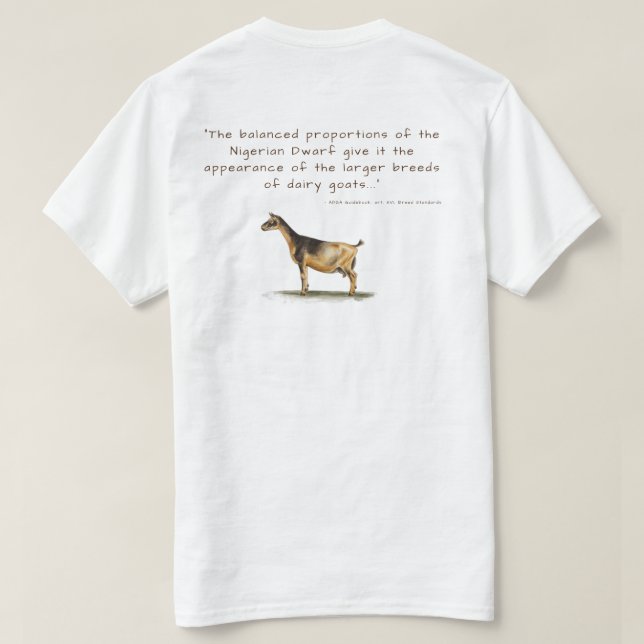 Officiella nigerianer t shirt (Design baksida)