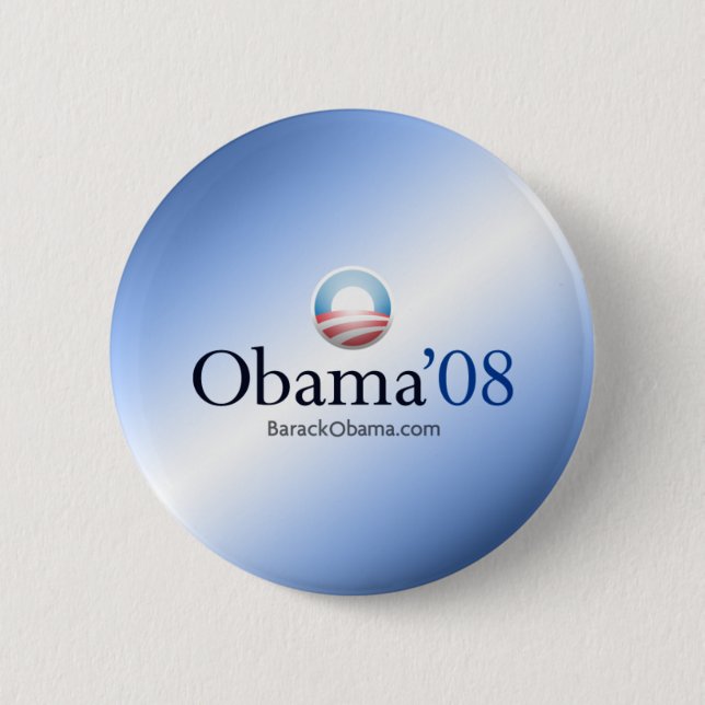 Officiella Obama knäppas #3 Knapp (Framsida)