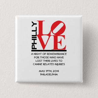 Officiella Philly 2014 klämmer fast Knapp