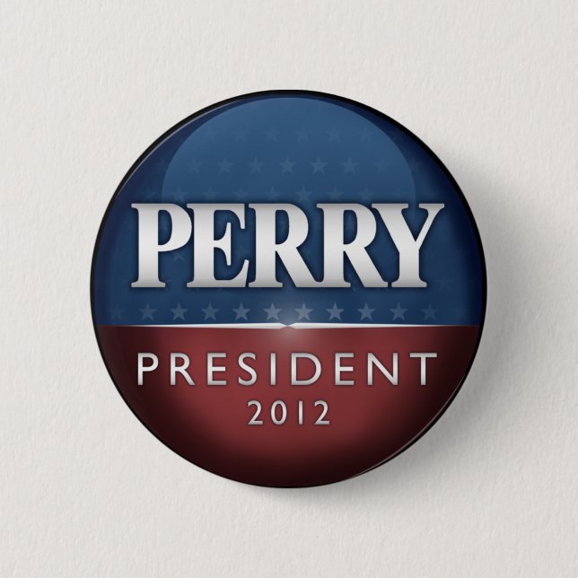 Officiella Rick Perry 2012 Knapp (Framsida)