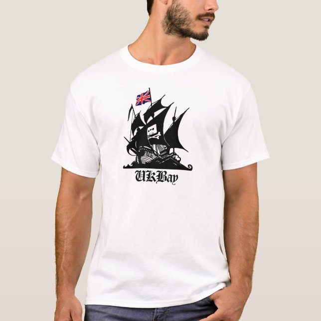 Officiella UKBay supportrar Merch T Shirt (Framsida)