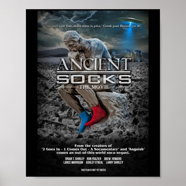 Officiellen "Ancient Socks" Poster (Framsidan)