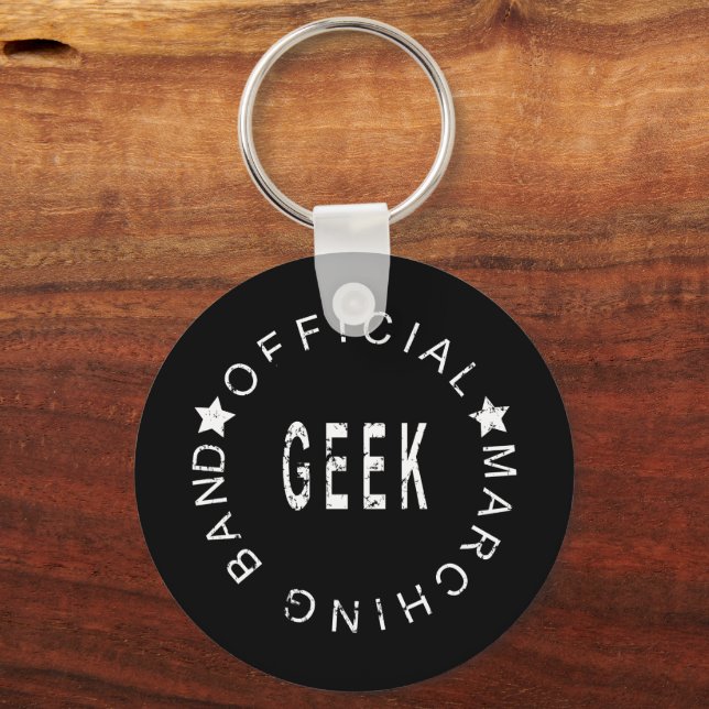 Officiellen Band Geek Nyckelring (Framsida)