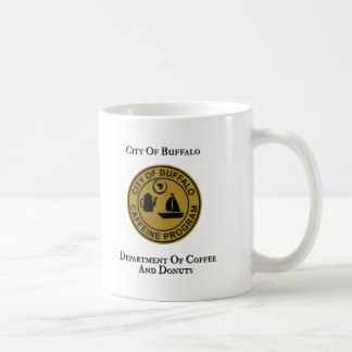 Officiellen Buffalo Dept of Coffee & Donuts Kaffemugg