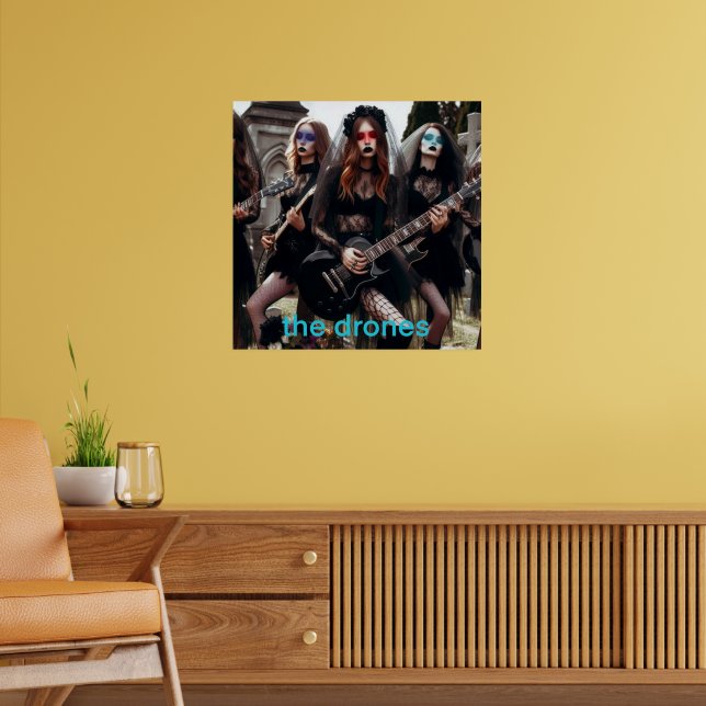 Officiellen Drones Poster (Vardagsrum 2)