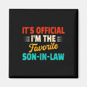 Officiellen jag är den favoritson-in-law Far D Magnet