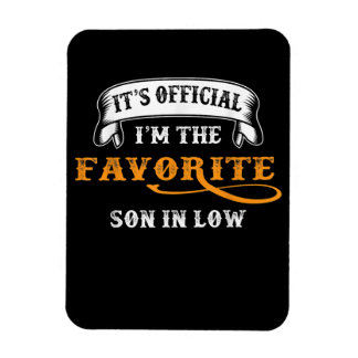 Officiellen jag är den favoritsonen i juridik. magnet