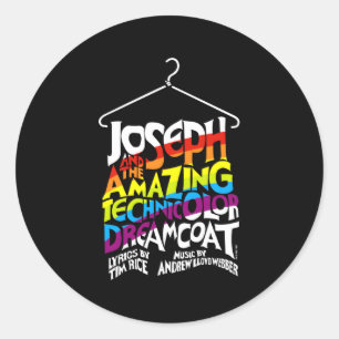 Officiellen "Joseph and Fantastisk Technicolor Dre Runt Klistermärke