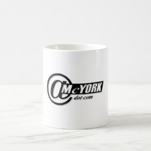 Officiellen @Mcyork Dot Com Kaffemugg