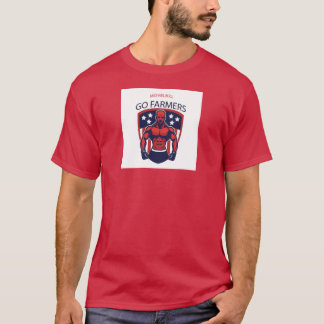 Officiellen Michael Boll "Go Farmers" Tee Shirt