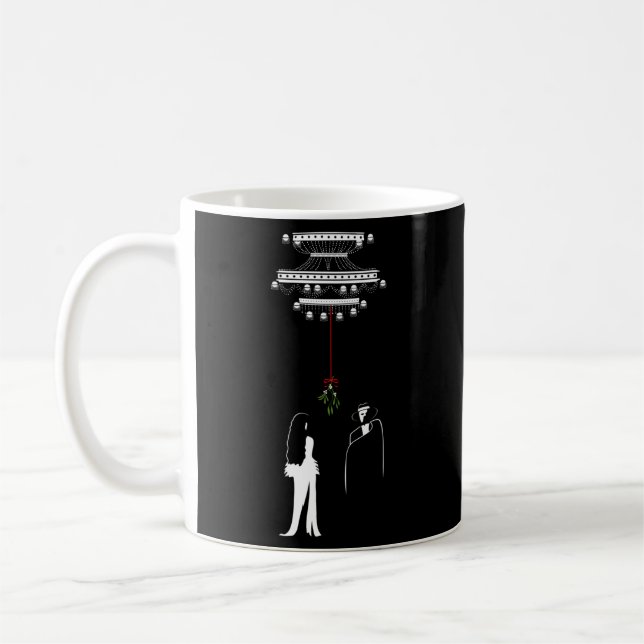 Officiellen "Opera-spökets skenben" Kaffemugg (Vänster)