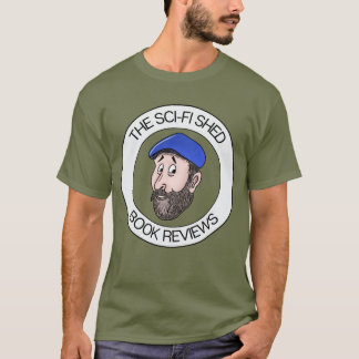 Officiellen SCI-FI Shed Bok Review T-Shirt