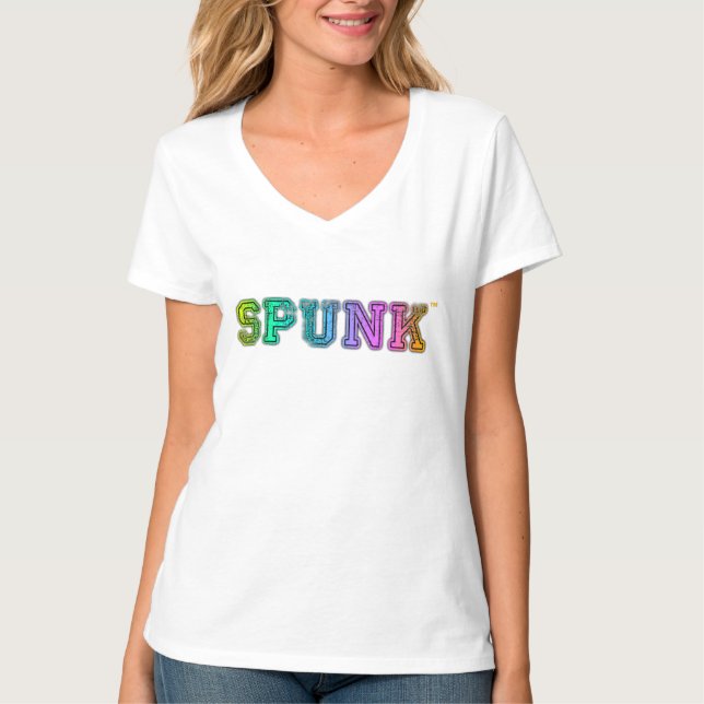 Officiellen SPUNK™ brännmärker logotypT-tröja T Shirt (Framsida)