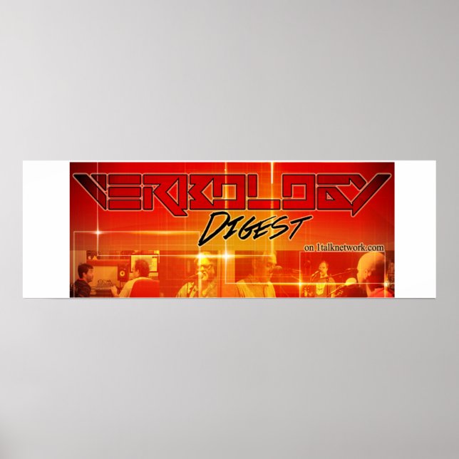 Officiellen VERBOLOGY DIGEST Poster (Framsidan)