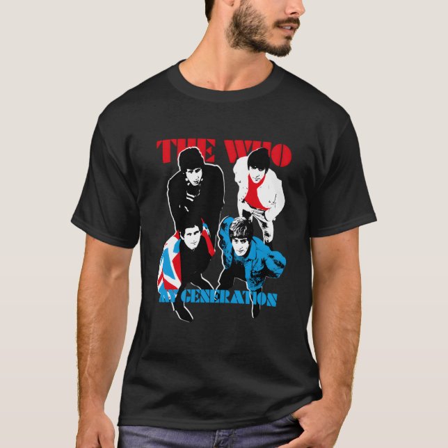 Officiellen WHO My Generation T Shirt (Framsida)