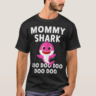 Officiellen Womens Pinkfong Mamma Shark  T Shirt