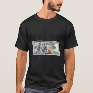 Officiellens 100 dollar Bill Baller-design T Shirt