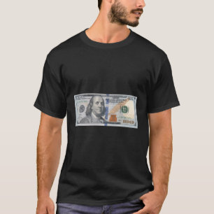 Officiellens 100 dollar Bill Baller-design T Shirt