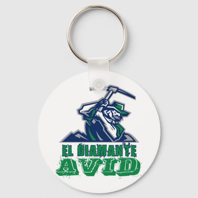 OFFICIELLENS AVID-LOGOTYP, VITE NYCKELRING (Framsida)