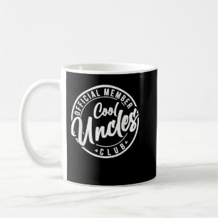 Officiellens medlems Coola Uncles Klubb vinage fah Kaffemugg