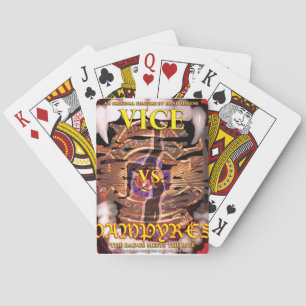 Officiellens Vice jämfört med Vampyres Poster på Casinokort