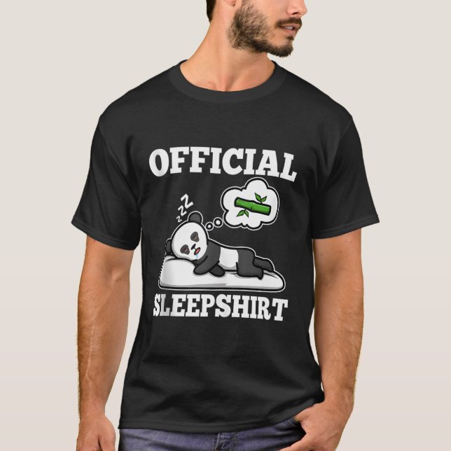 Officiellens vilopanda t shirt (Framsida)