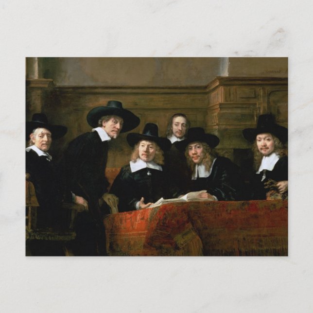 Officiellerna för provtagning vykort (Framsida)