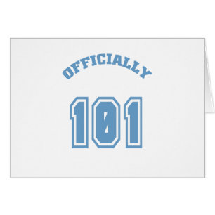 Officiellt 101 hälsningskort