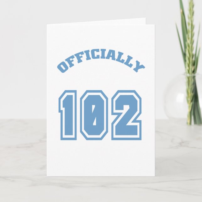 Officiellt 102 kort (Framsida)