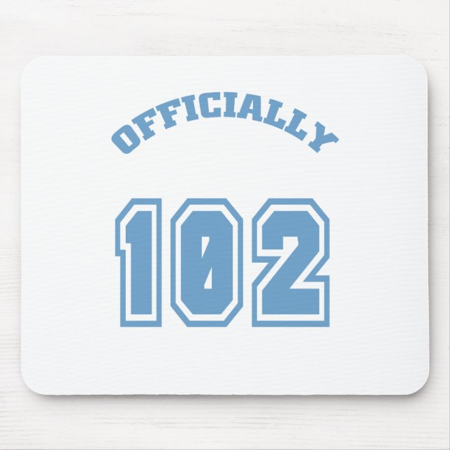 Officiellt 102 musmatta (Framsidan)