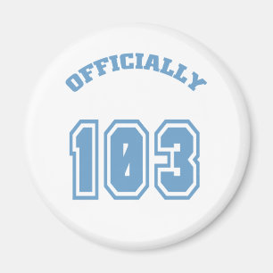 Officiellt 103 magnet