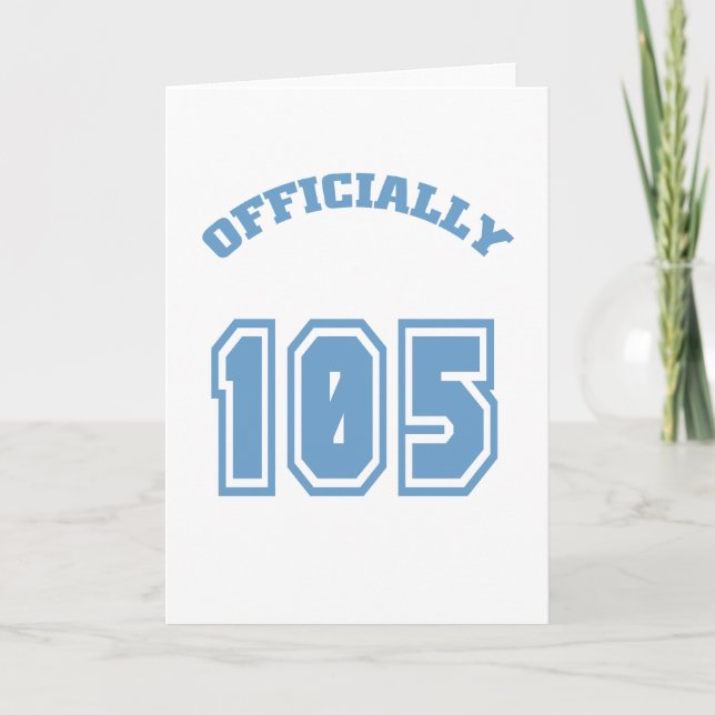 Officiellt 105 kort (Framsida)