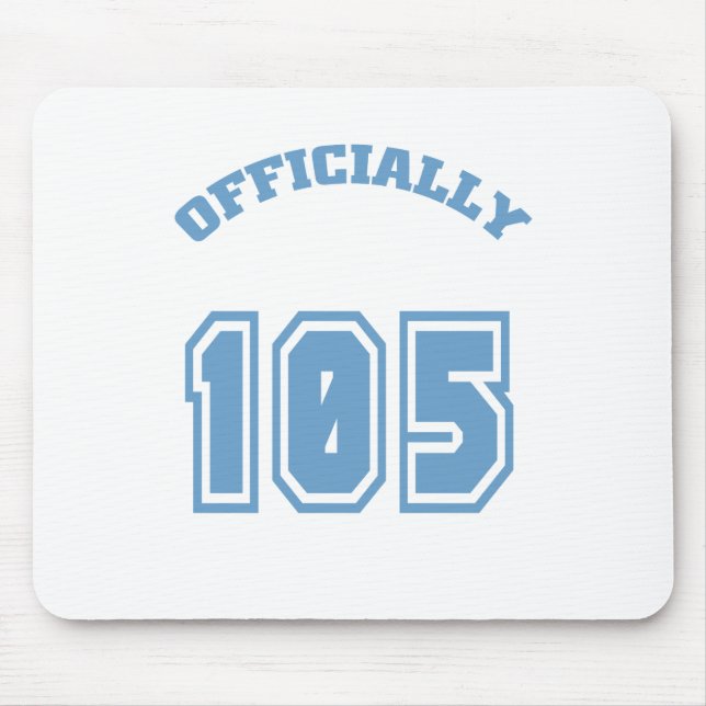 Officiellt 105 musmatta (Framsidan)