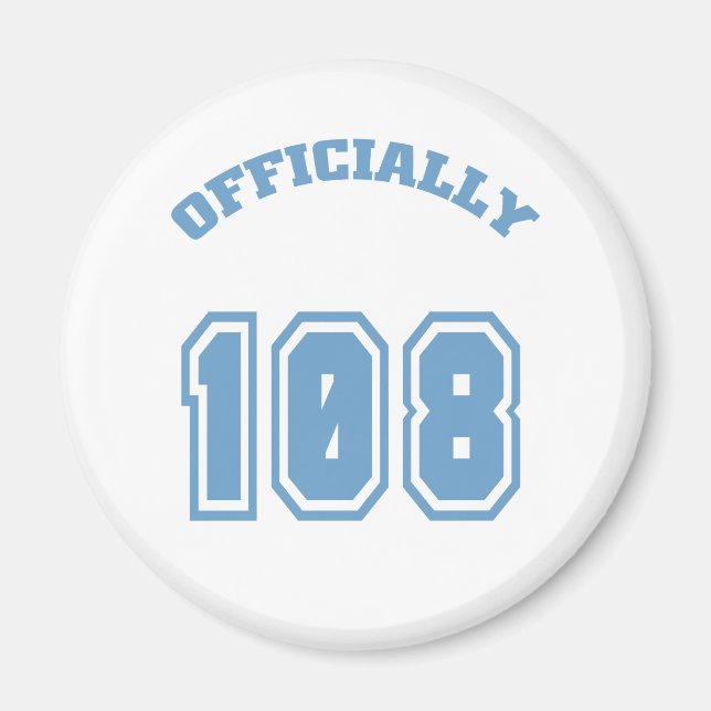 Officiellt 108 magnet (Framsidan)